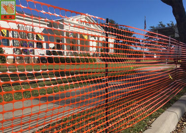 Reticolato di plastica temporaneo della costruzione di sicurezza/barriera arancio della costruzione